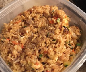 Fried Rice Served